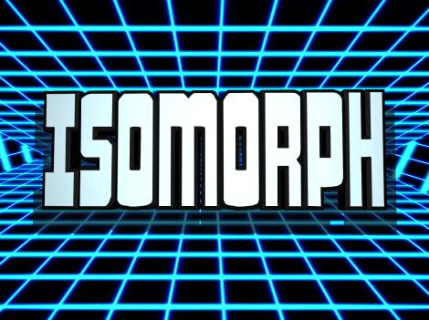Isomorph Schriftart