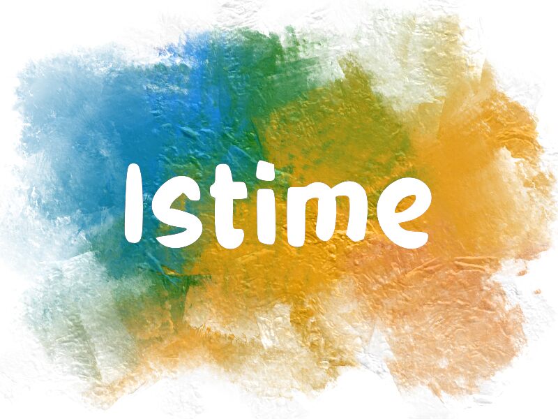 i Istime Druh písma