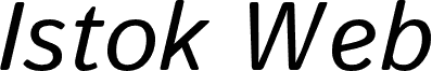 Istok Web Italic