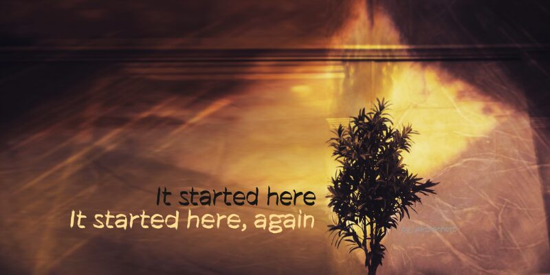 It started here, again Carattere