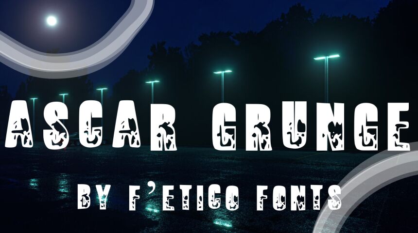 Itc Ascar Grunge Czcionka