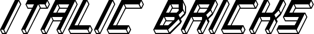Italic Bricks Regular