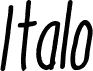 Italo Medium Italic