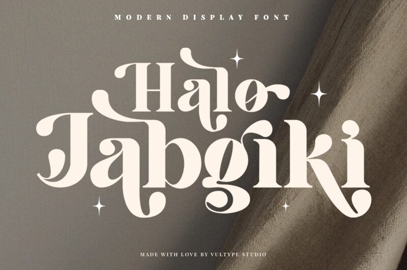 Jabgiki Schriftart
