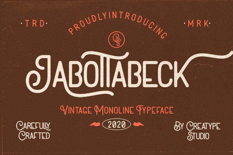 Jabottabeck Czcionka