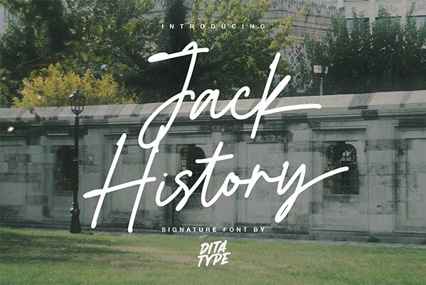 Jack History Schriftart