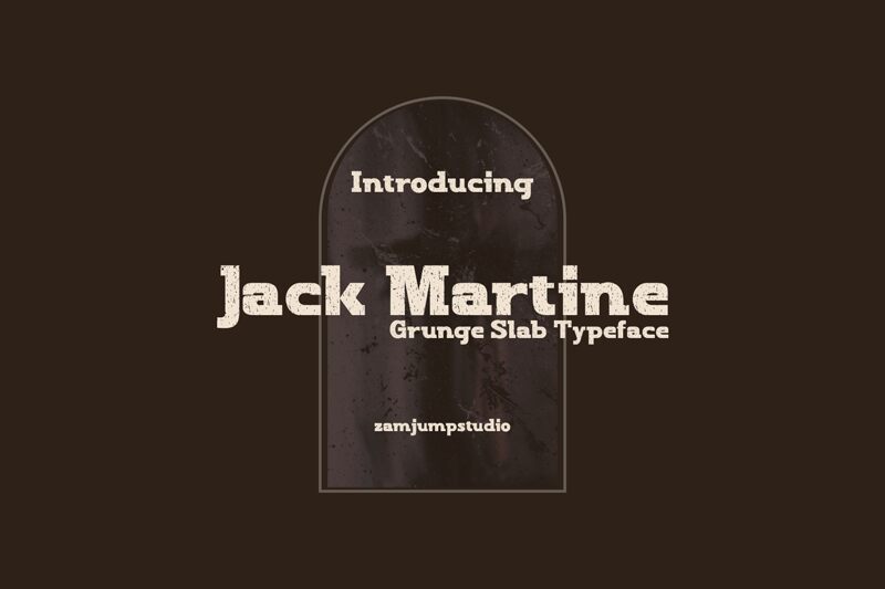 Jack Martine Schriftart