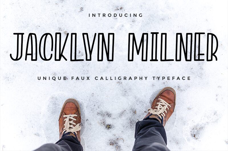 Jacklyn Milner Czcionka