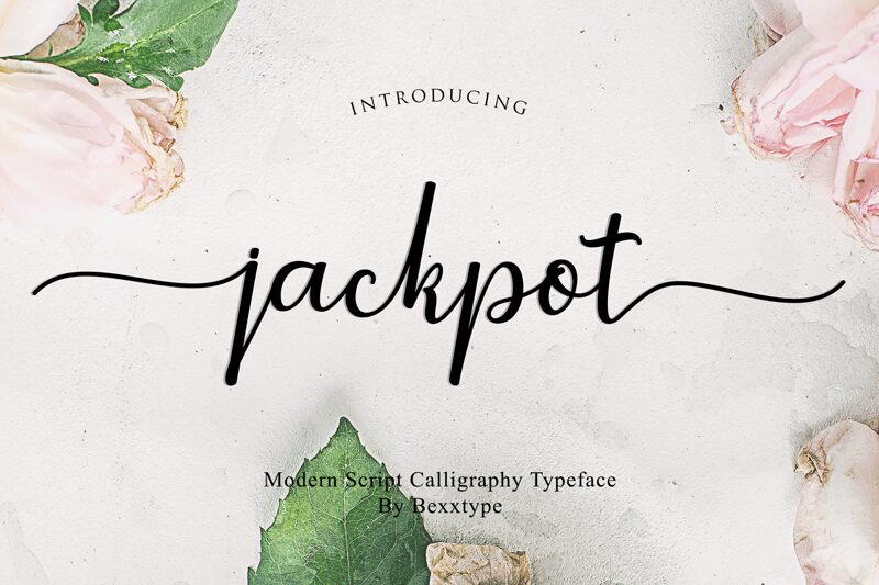 jackpot الخط