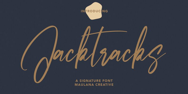 Jacktracks Schriftart