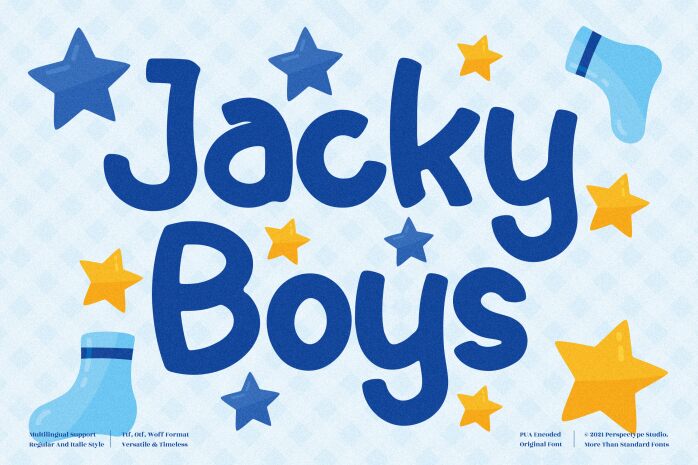 Jacky Boys Schriftart