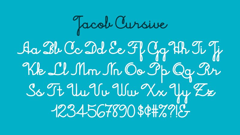JacobCursive Fuente