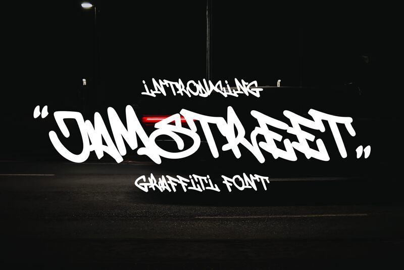 Jamstreet Graffiti Carattere