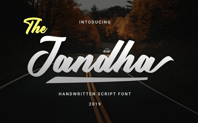 Jandha Schriftart
