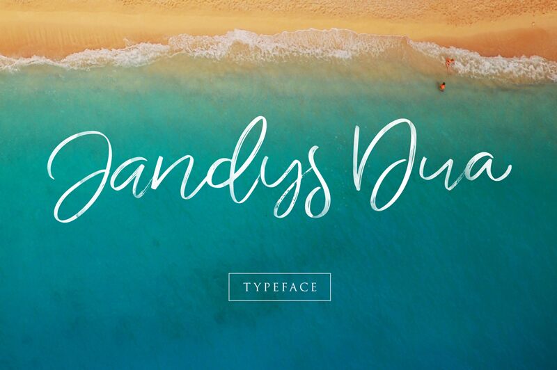 Jandys dua Schriftart