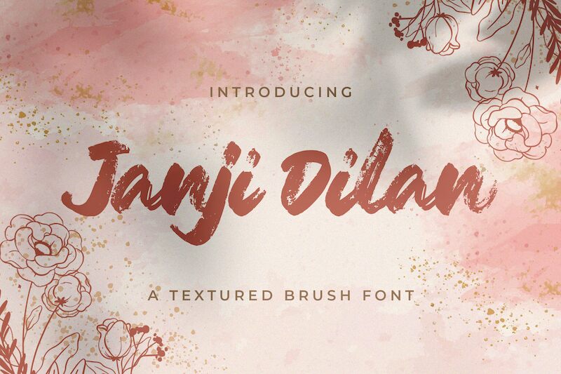 Janji Dilan Schriftart