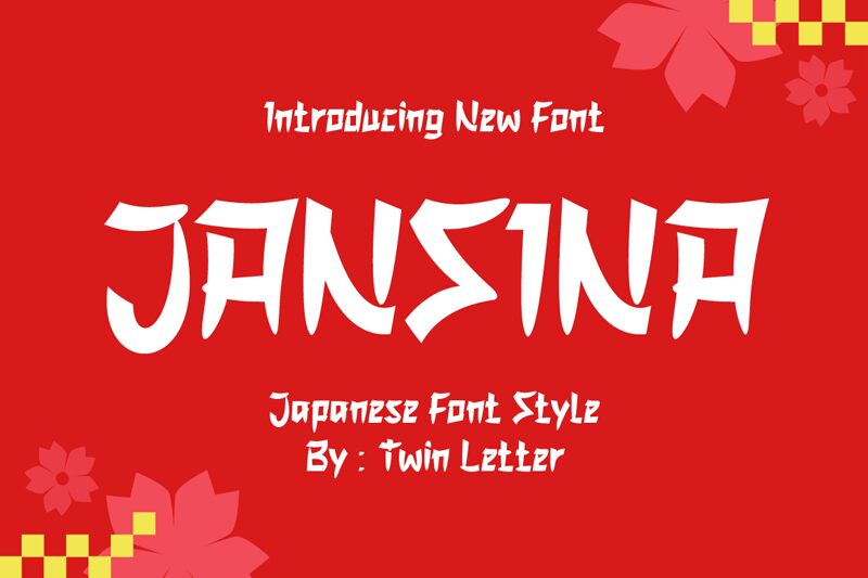 JANSINA Schriftart