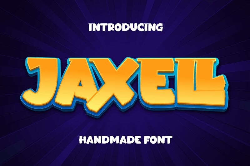 Jaxell Schriftart