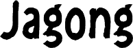 Jagong 字体