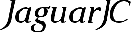 JaguarJC BookItalic