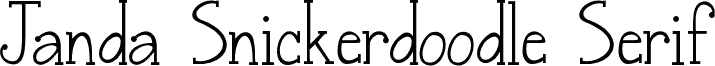 Janda Snickerdoodle Serif