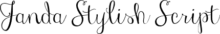 Janda Stylish Script