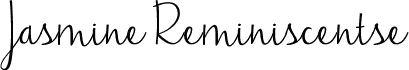 Jasmine Reminiscentse