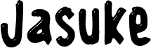 Preview of the Jasuke font