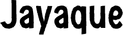 Podgląd czcionki JAYAQUE