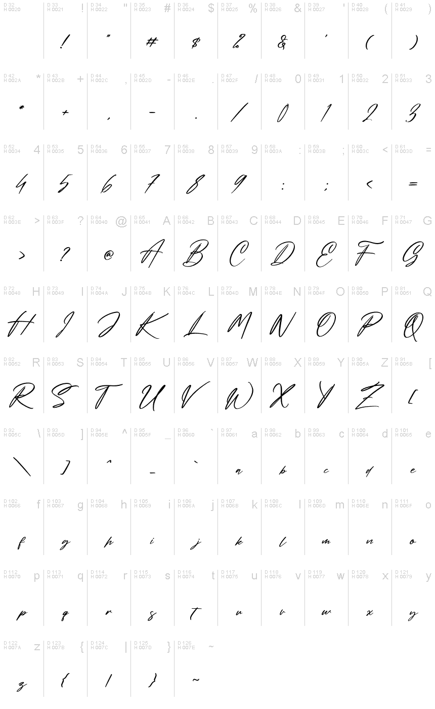 Janji Cinta font