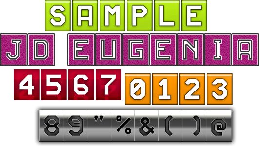 JD Eugenia Schriftart