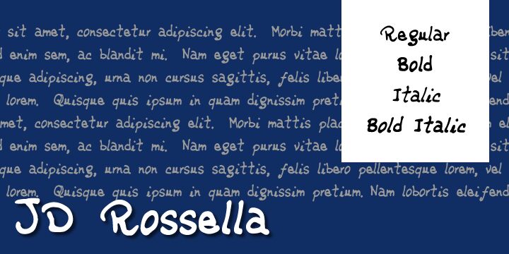 JDRossella Carattere