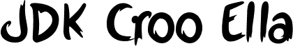 JDK Croo Ella