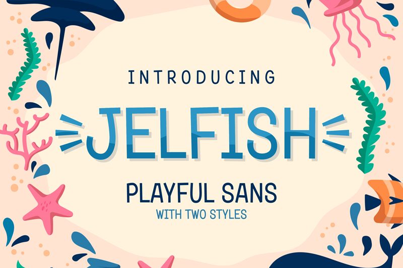 Jelfish Druh písma