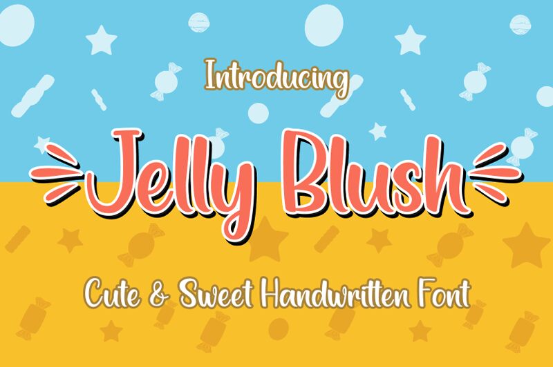 Jelly Blush Druh písma