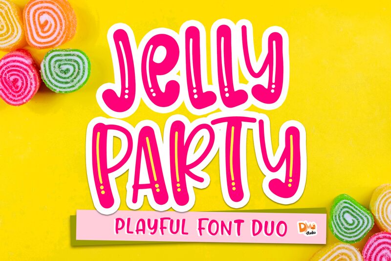 Jelly Party Schriftart