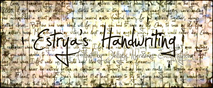Jellyka - Estrya's Handwriting Carattere
