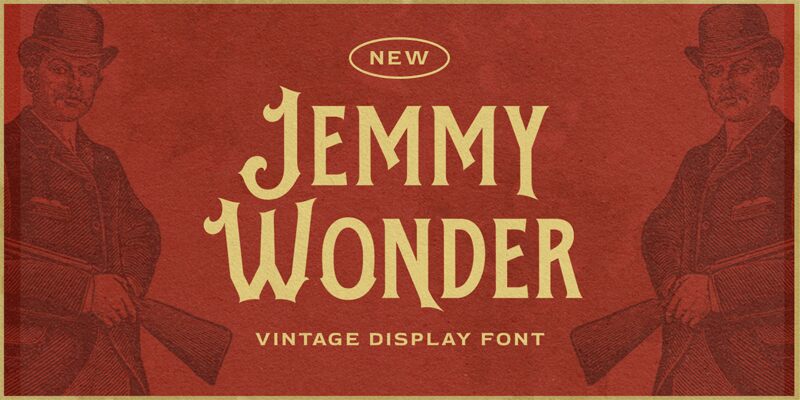 Jemmy Wonder Schriftart