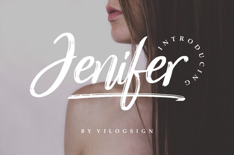Jenifer Schriftart