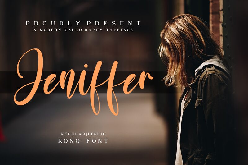 Jeniffer Schriftart