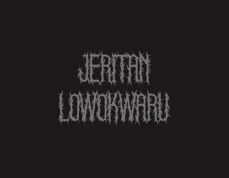 Jeritan Lowokwaru Schriftart