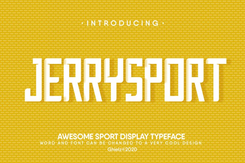 JerrySport Schriftart