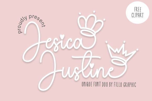 Jesica Display Czcionka