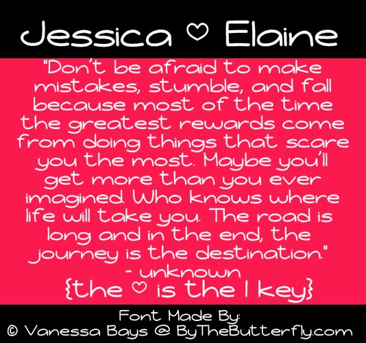 Jessica Elaine Druh písma