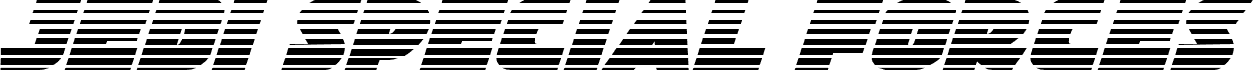 Jedi Special Forces Gradient Italic