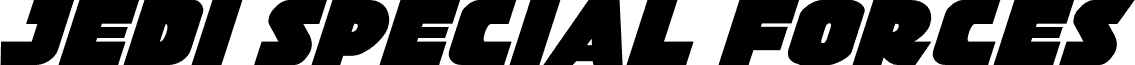 Jedi Special Forces Italic