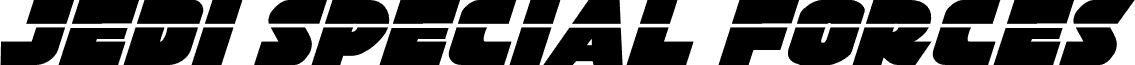 Jedi Special Forces Laser Italic