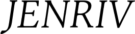 Jenriv Titling Light Italic