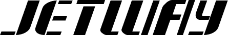 Ukážka písma Jetway Bold Italic