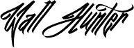 JFK Wall Hunter Demo Juan Jeje JFK Font